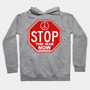 Stop the War Now :: Retro Vintage Peace Graphic Hoodie